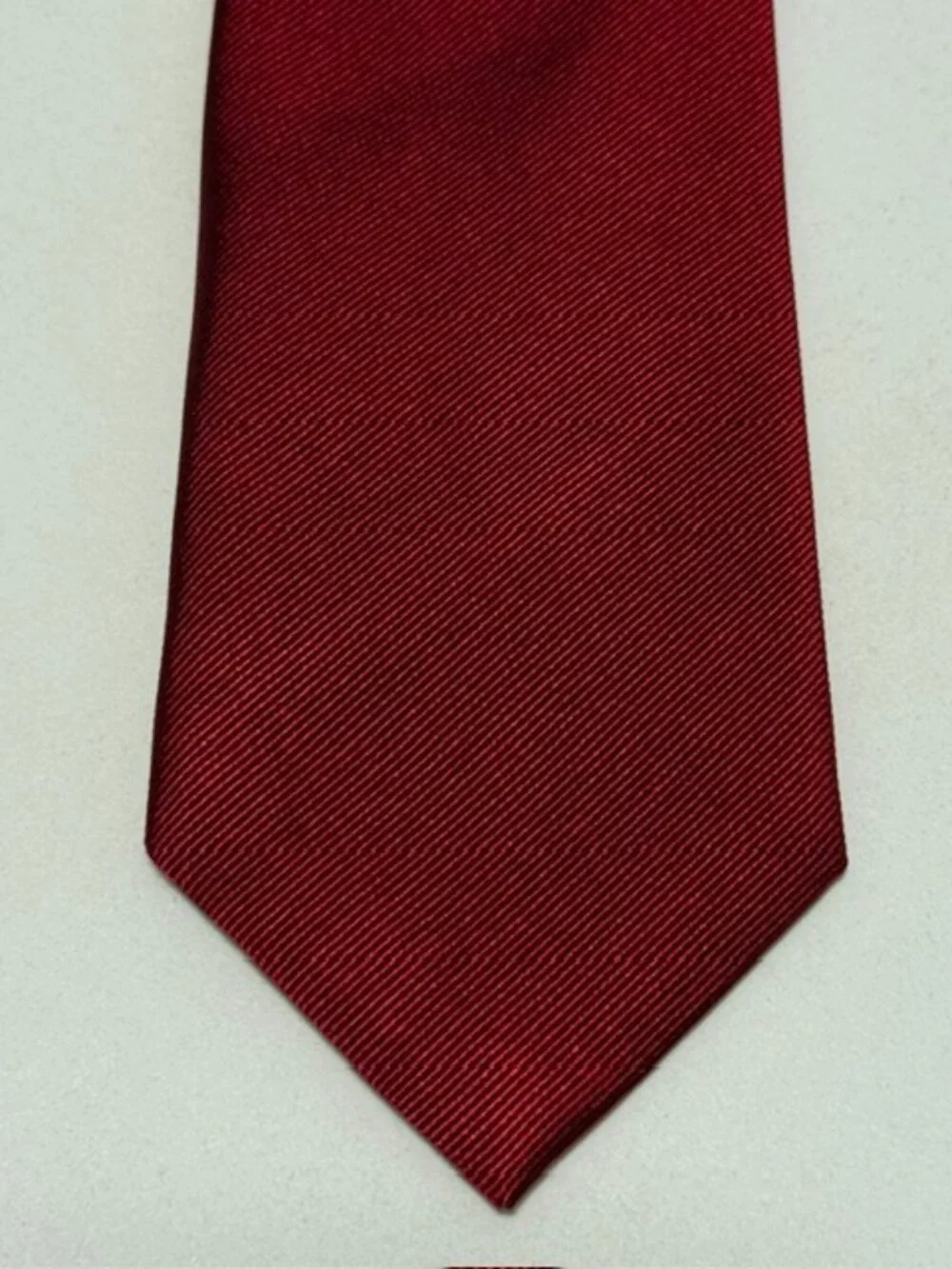 Brioni Solid Red Tie
